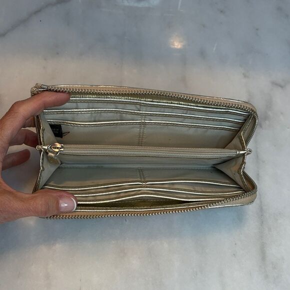 Coach Wallet Poppy Dream Multi-Color Scribble Logo Clutch Wallet - Picture 13 of 16